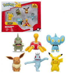 Pack 6 Figurines Pokémon -...