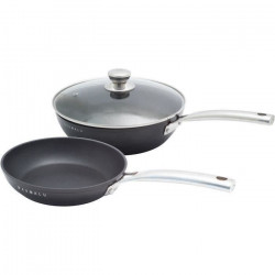 Lot sauteuse 24 cm + poele...