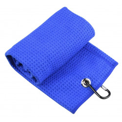 Three-ply microfiber golf towel