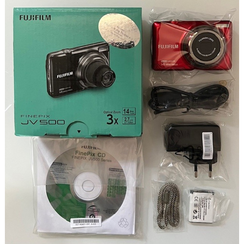 【極美品】FUJIFILM FinePix T500 レッド Yahoo!オークション -「finepix t500」の落札相場・落札価格