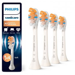 Lot de 4 tetes de brosse -...