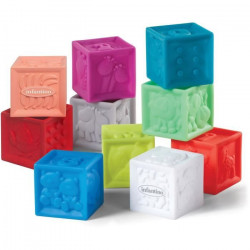 Sac vinyl avec 10 cubes...