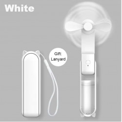 Mini Portable USB Fan - Power Bank