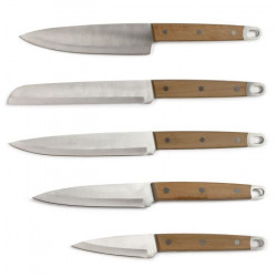 Set de 5 couteaux - LIVOO -...