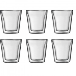 Set 6 verres thermo - BODUM...