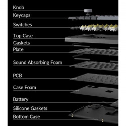 Clavier mécanique gamer -...