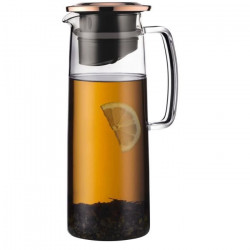Pichet infuseur en verre -...