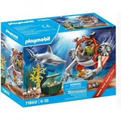 Playmobil 71860 Chasse au trésor avec sous-marin, Promo Packs