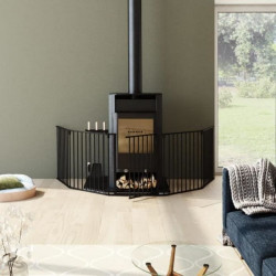 Fire barrier for fireplace...
