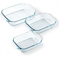 Lot de 3 plats a four -...