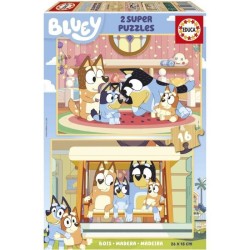 Puzzle - EDUCA - Bluey - 2...