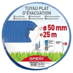 Tuyau plat d'évacuation -...
