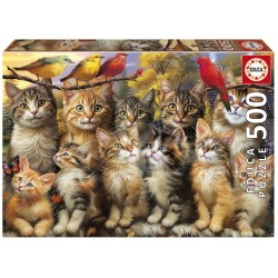 Puzzle - EDUCA - Chatons et...