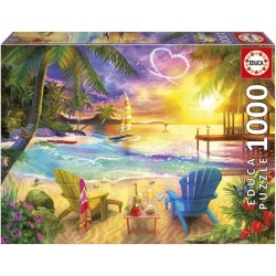 Puzzle - EDUCA - Plage...