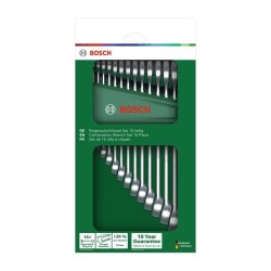 Bosch Set de 15 clés mixtes...