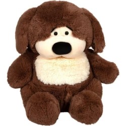 Peluche chien Chubby Dog -...