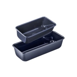 Set de 2 moules a cakes -...