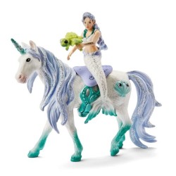Figurine Sirene sur licorne...