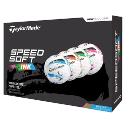TaylorMade SpeedSoft Ink - 12 balles