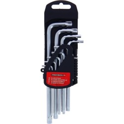 9 Clés étoiles coudées T10...