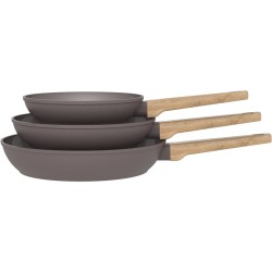 Set de 3 poeles - Tous feux...