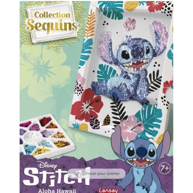 Jeu de création - Set Disney Stitch, Dès 7 ans - LANSAY
