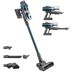 Aspirateur balai 2-en-1...