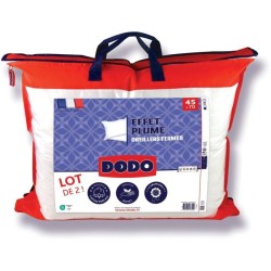 DODO - Lot de 2 oreillers -...