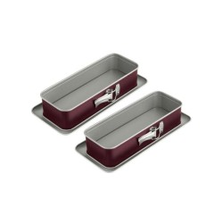 Lot de 2 moules a cakes a...