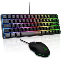 Pack gamer clavier souris...