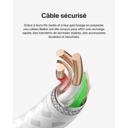 Câble tressé - BELKIN -...