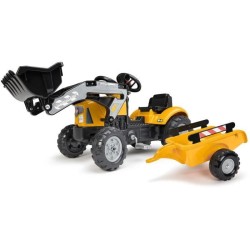 Tractopelle a pédales...