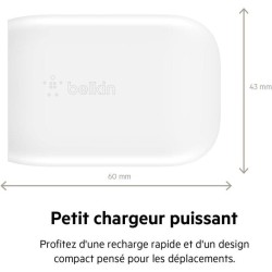 Chargeur secteur - BELKIN -...