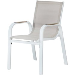Lot de 4 fauteuils repas de...