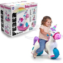 Trotteur 2-en-1 Licorne -...