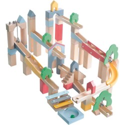 Circuit a billes en bois -...