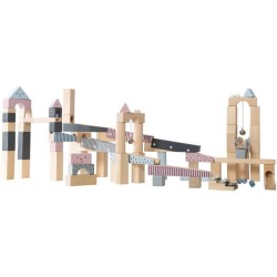 Circuit a billes en bois -...