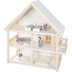 Maison de poupée en bois -...