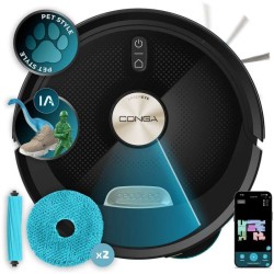 Aspirateur robot laveur -...