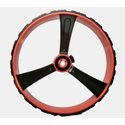 MGI - Zip X3 trolley left rear wheel