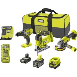 RYOBI Pack 4 outils ONE+...