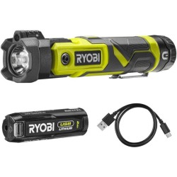 RYOBI Lampe torche 4V USB...