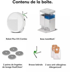 Robot aspirateur laveur -...