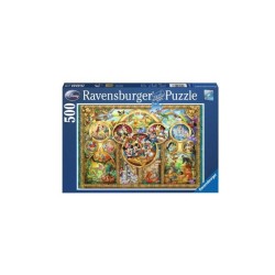 Puzzle 500 pieces...