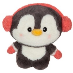 Peluche Pingouin Snowy rose...